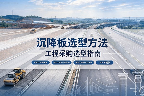 通渭沉降板选择方法