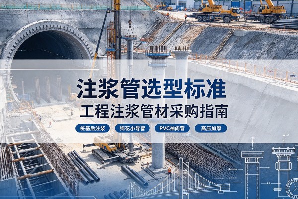通渭注浆管选型标准