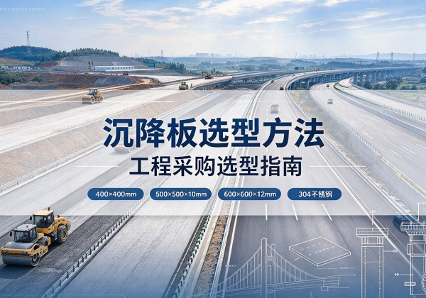 通渭沉降板选择方法
